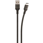 Scosche - câble de recharge USB-C à USB-A StrikeLine 1 pi - noir-Alimentation USB de Type C : conçu pour offrir des transferts des données rapides et de haute efficacité, pour la puissance de recharge jusqu’à 15 watts et la synchronisation des appareils de Type C
