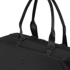 SwissGear - Sac de voyage - 15 x 19 po - Noir-Poche intérieure zippée pour accessoires, permettant un rangement organisé