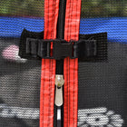 Outsunny - Trampoline robuste 7 pi pour enfants, jouets d’extérieur - rouge-Le petit trampoline convient à une utilisation en intérieur pour les enfants de 3 à 12 ans 