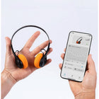 Jlab - Casque rétro sans fil Rewind 2 - Noir-Connectez-vous à deux appareils avec Bluetooth multipoint, + mode de partage sans fil
