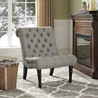 Modway - Navigate Tissu rembourré Chaise longue - Granite-Amorti en mousse dense