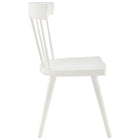 Modway - Sutter Fauteuil d’appoint de salle à manger - Blanc-Entièrement assemblé