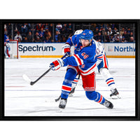 Will Cuylle New York Rangers - Toile encadree - 31" x 22"-Impression sur toile de qualité supérieure avec bordures enveloppées