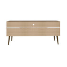 Manhattan Comfort - Meuble TV Bradley 62,99 po style Mid-Century Modern - Brun Rustique et Blanc-10