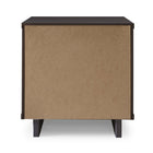 Manhattan Comfort - Table de nuit moderne Granville 18,11" à 1 tiroir - gris foncé - lot de 2-Assemblage à domicile requis Tout le matériel inclus