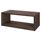 Hudson&Canal - Table basse rectangulaire Osmond 48" de largeur - Brun aulne-Le plateau de table a une capacité de poids de 50 lb