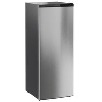 HOMCOM - congélateur vertical compact pour la maison - 7,0 pi3 - argent-Le design à double mode permet de passer facilement du réfrigérateur au congélateur