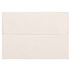 JAM Paper - Enveloppes d'invitation Strathmore A1 4 barres - 3,625 po x 5,125 po - Vélin blanc naturel - paquet de 50 (194891I)-Couleur blanche