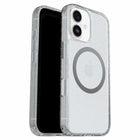 OtterBox - Étui Symmetry MagSafe avec Contrôle de la Caméra pour iPhone 17 - Stardust 3.0 avec teinte bleue transparente-Les boutons tactiles offrent la même sensation que ceux de votre téléphone