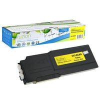 fuzion - Dell XMHGR (593-BCBD) Cartouche De Toner Compatible - Rendement Standard - Jaune-Couleur d'encre: Jaune