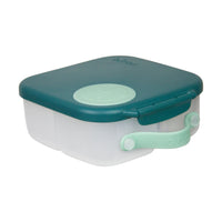 b.box - Mini Lunchbox - Forêt d'Émeraude-Le porte-fruits flexible s'étire pour contenir des fruits entiers