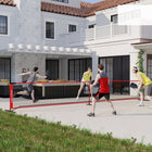 Soozier – Ensemble de pickleball avec filet portatif-Filet de taille réglementaire pour le jeu officiel de pickleball 
