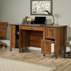 Sauder 59"W La Collection Carson Forge Bureau - Finition Washington Cherry-Fini sur toutes les faces pour un placement polyvalent