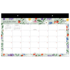 Mead - Sous-main compact fruits et fleurs 2026-2027 - 18 po x 11 po - 15 mois - bilingue-Format des pages : 17 3/4 po H x 10 7/8 po l