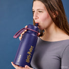b.box - Boîte isotherme à couvercle rabattable - 1 L - Harry Potter-Fabriqué en acier inoxydable, en polypropylène et en silicone, sans BPA
