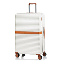 Champs - Vintage II 28 po Valise - Ivoire-Système d'expansion sur toutes les mallettes