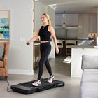 Stamina - Tapis de course pliable muuv pour tapis de marche sous le bureau-Équipement intégré à l’application Muuv