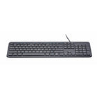 Basic Tech - Clavier filaire noir-Connectivité filaire par port USB