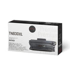 Premium Tone - Brother TN830XL Toner compatible - Rendement Élevé - Noir-Manufacturier: Nu-Tone Brand