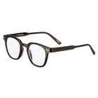 Gry Mattr - Lunettes de lecture anti-lumière bleue - Cambridge Éco - +1.25-Brun cristallin brillant