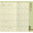 DateWorks - Planificateur de poche mensuel 2026-2027 - 3,5 po x 6,5 po - Amoureux des Plantes - Anglais-Juin 2025 - Décembre 2027