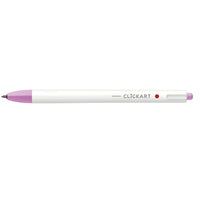 Zebra - ClickArt Retractable Marker Pen - Lavande-Parfait pour la journalisation, le codage couleur, le dessin et l’écriture quotidienne