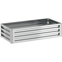 Outsunny - Jardin surélevé 4 pi x 2 pi x 1 pi - argent-La meilleure et la plus simple façon de cultiver votre propre jardin à la maison 
