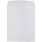 JAM Paper Enveloppes à ouverture au sommet et rabat droit gommé, 11 1/2 x 14 1/2 po, blanches, 100 par paquet-Taille : 11 1/2 x 14 1/2 po