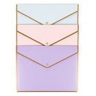 Pochette à documents U Brands Basics, 3 unités, pois-Paquet de 3
