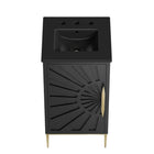 Modway - Awaken 18" Vanette de salle de bain - Noir noir-8