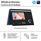 HP - Ordinateur portable OmniBook 14 po à écran tactile Copilot+ PC- Intel Ultra 7 258V - SSD 2 To - RAM 32 Go - Windows 11 Famille-La plate-forme Intel Evo réunit la parfaite combinaison : performance, réactivité, autonomie de batterie et visuels époustouflants, le tout dans une nouvelle catégorie d’ordinateurs portables. Ces concepts sont attestés par Intel pour une expérience exceptionnelle sur ordinateur portable, où que vous soyez
