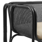 Modway - Ellis Rotin naturel Fauteuil d’accent - Noir-8