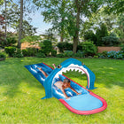 Danaplay - Toboggan aquatique requin - 10 pi-Effet d'arrosage : Se connecte à un tuyau d'arrosage standard pour créer une expérience rafraîchissante et pleine d'éclaboussures