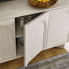Modway - Flux 3 portes voûtées Buffet - Blanchissage-Coussinets de pied non marqués