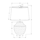 Monarch Specialties - Luminaire - 20 po H Lampe De Table - Béton Crème - Abat-Jour Ivoire / Crème - Moderne-Cet accent décoratif polyvalent illuminera tout espace contemporain, que vous le placiez sur une table d'appoint dans un salon ou sur une table de chevet dans votre chambre à coucher pour une option déclairage élégante