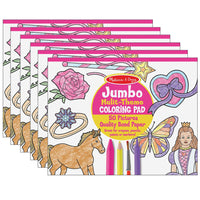 Melissa & Doug - Tablette à colorier géante rose, tout-petits à 2e année (LCI4225)-Groupe d’âge et niveau : Enfants de 3 ans et plus jusqu’à la 2e année