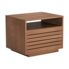 Zuo - Slit Table de chevet - Noyer-Couleur: Noyer