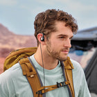 Cobra - Casque supra-auriculaire GMRS FRS 2,5 mm de type C-Indice de protection IP54 pour la durabilité