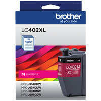 Brother - LC402 INKvestment Tank Cartouche d'encre magenta à rendement standard-Rendement jusqu'à 550 pages par cartouche à rendement standard