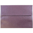 JAM Paper Enveloppes d'invitation métallisées A6 - 4,75 x 6,5 po - Stardream Ruby Purple - paquet de 25-Couleur : Rubis Stardream