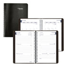 Blueline - Agenda Scolaire Hebdomadaire/Mensuel - 8 po H x 5 po l - Noir - Bilingue-13 mois, de juillet à juillet