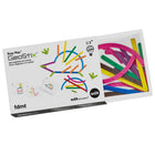 FDMT - Busy Play Geostix-Les bâtonnets flexibles et colourés s'assemblent facilement pour reproduire des modèles de cartes ou inventer des formes libres.