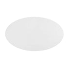 Modway - Lippa Ovale de 48 po Bois Table basse - Noir Blanc-6