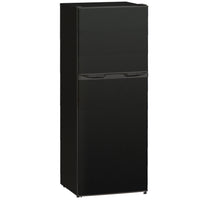HOMCOM - Réfrigérateur mini 2 portes avec congélateur - 4,6 pi³ - noir-Réglez la température avec 7 positions du thermostat pour garder les aliments frais