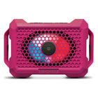 Ecoxgear - Enceinte Bluetooth portable Defender - Rose guerrier-Son professionnel puissant de 100 W : Doté d'un amplificateur Texas Instruments haute performance offrant jusqu'à 121 décibels d'acoustique équilibrée