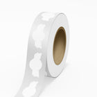 JAM Paper - Rouleaux d'étiquettes standard - sceau anniversaire - 1 3/8 x 2 5/8 - blanc mat - 125 étiquettes/rouleau-Couleur : Blanc mat | Faites ressortir votre courrier avec des étiquettes d'adresse d'expédition colourées. Ces étiquettes sont adaptées à l'écriture manuscrite