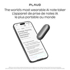 Plaud - Enregistreur vocal Notepin - Gris cosmique-Entrée multimodale