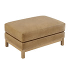 Modway - Roscoe Cuir végane Ottoman - Toast-8