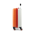 Reebok - Valise de cabine à coque rigide 21.50po Double Dribble - Orange-Système d’extension à fermeture éclair offrant 20 % d’espace de rangement supplémentaire