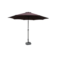 Dura Housewares - Parapluie Shadow 9,5 ft-Offre un espace large et ombragé pour vous protéger des rayons du soleil
